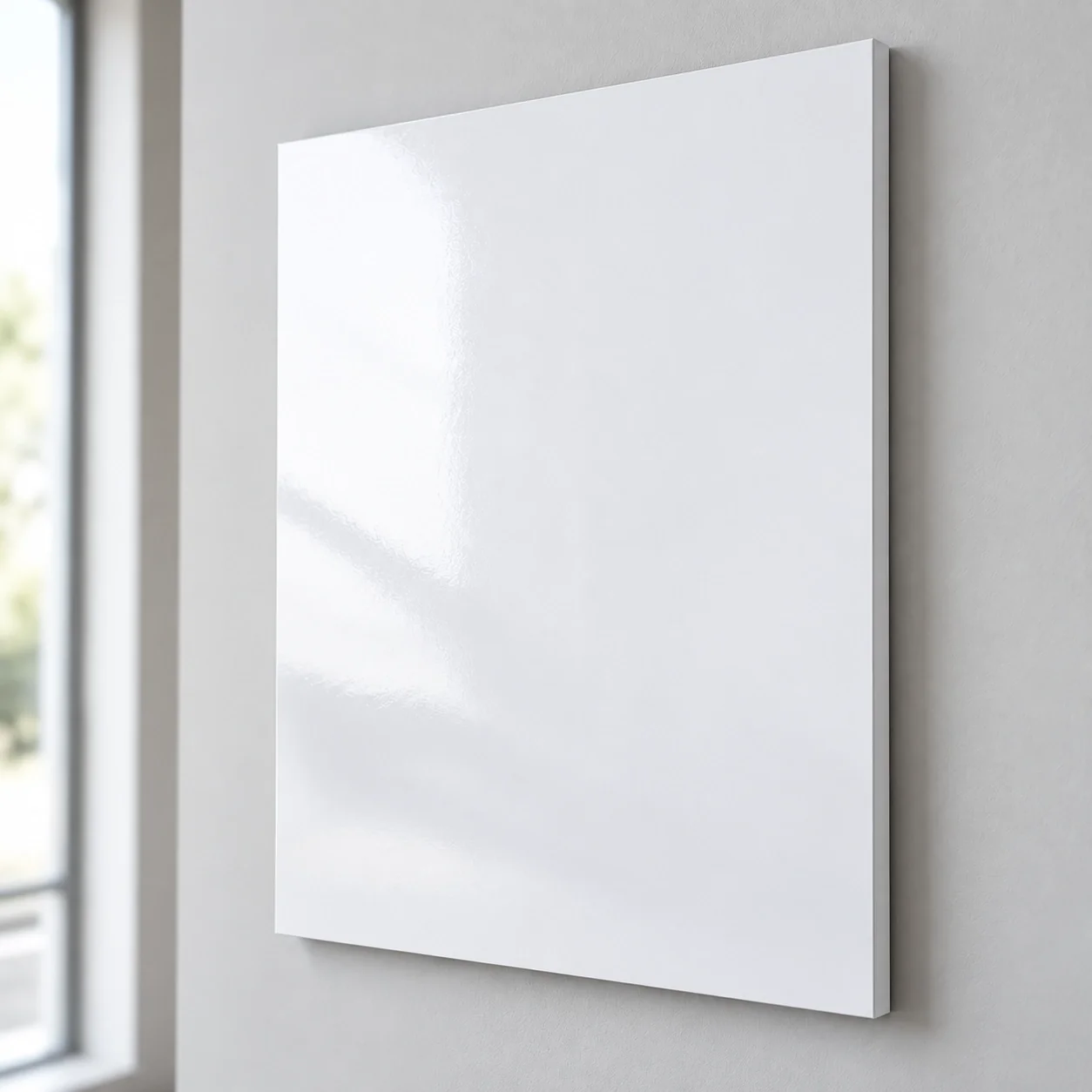 Photo gloss, installed