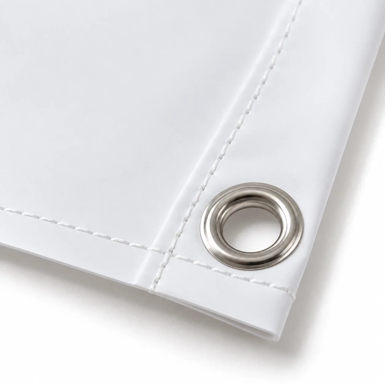 Polypropylene banner, close-up
